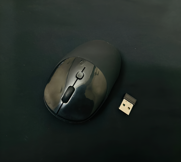 Coby Gel-Tech Wireless Optical Mouse β Anti-Stress Silicone Grip, 3-Button, Laser Sensor, 9ft Wireless Range (for Laptop & PC)
