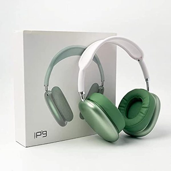 P9 Wireless Bluetooth Headphones โ Over-Ear Adjustable Stereo Headset | High-Quality Sound, Built-In Mic, Best Budget Wireless Headphones (Random Color)