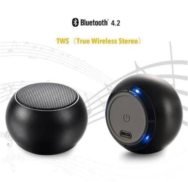 JBL Mini Portable Wireless Bluetooth Speaker – Hassify Edition | Heavy Bass, High Sound Quality, Rechargeable, FM/TF Card Support (Random Color)