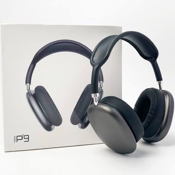 P9 Wireless Bluetooth Headphones – Over-Ear Adjustable Stereo Headset | High-Quality Sound, Built-In Mic, Best Budget Wireless Headphones (Random Color)
